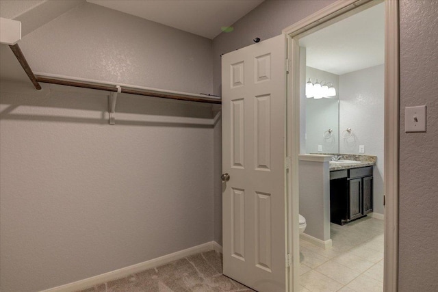 1519 Shenandoah Cv, Lockhart, TX 78644 - walk in closet with a sink
