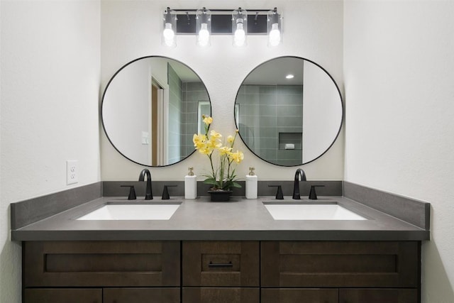 2012 Mimosa Trl, Round Rock, TX 78664 - bathroom featuring double vanity