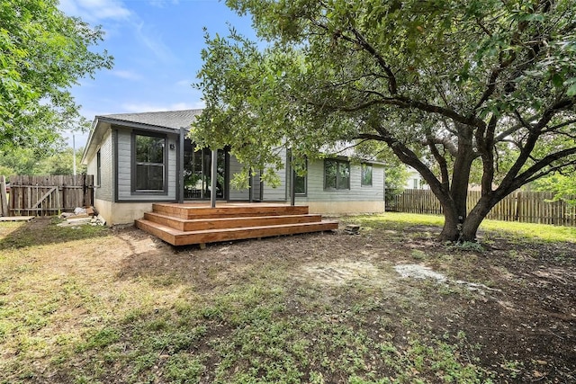 2012 Mimosa Trl, Round Rock, TX 78664 - back of house with a deck