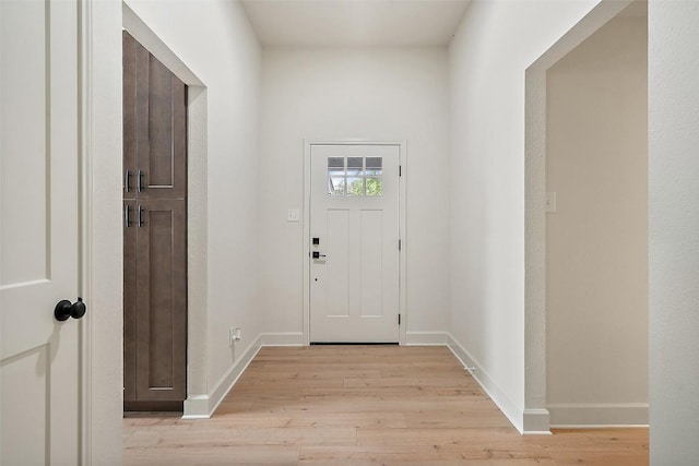 2012 Mimosa Trl, Round Rock, TX 78664 - entrance foyer featuring light wood finished floors and baseboards