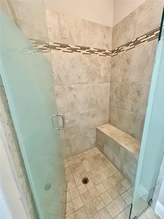 707 Mendocino Ln, Austin, TX 78737 - bathroom with a shower stall