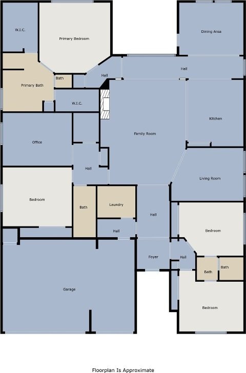 707 Mendocino Ln, Austin, TX 78737 - view of home floor plan