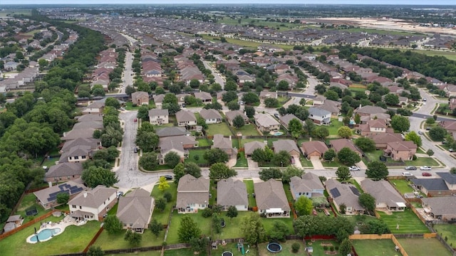 1017 Sussex Way, Round Rock, TX 78665 - aerial view of property's location featuring nearby suburban area