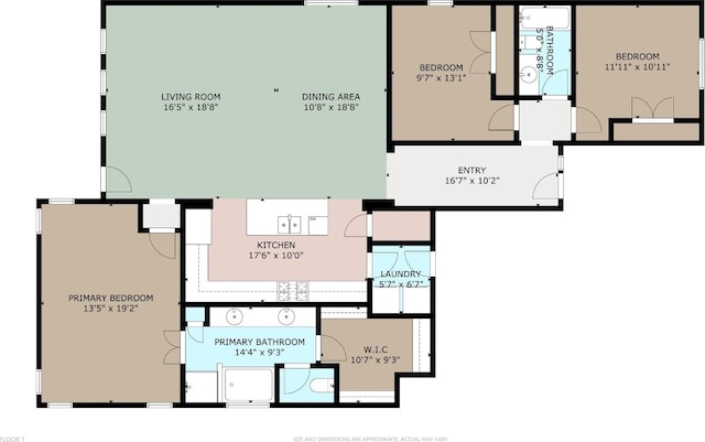 1017 Sussex Way, Round Rock, TX 78665 - home floor plan