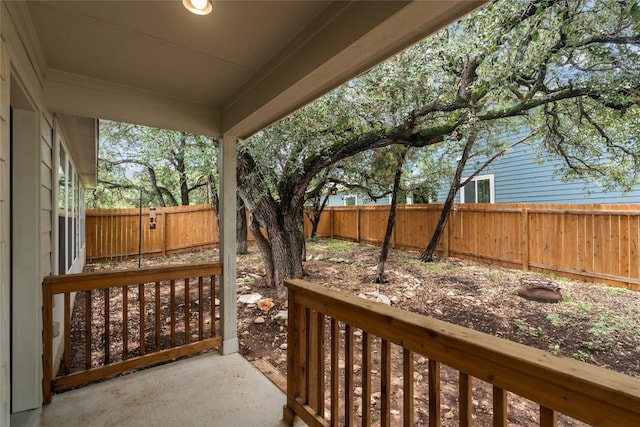 2612 American Dr, Lago Vista, TX 78645 - view of fenced backyard