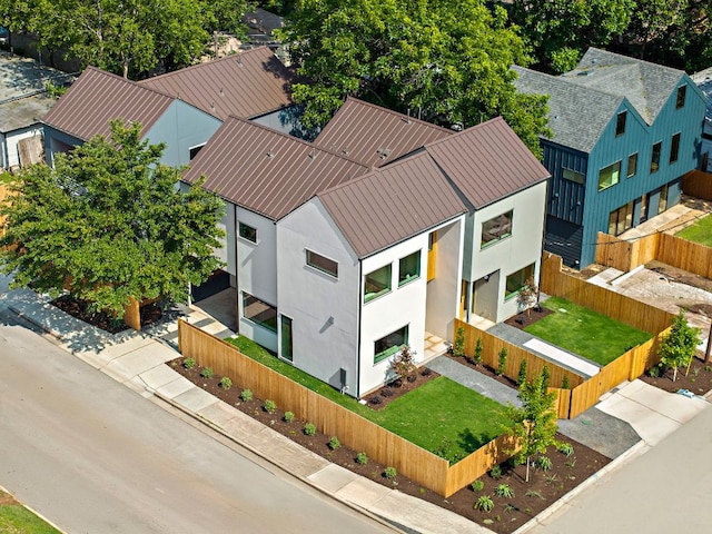 2403 E 22nd St, Austin, TX 78722 - aerial view of property and surrounding area