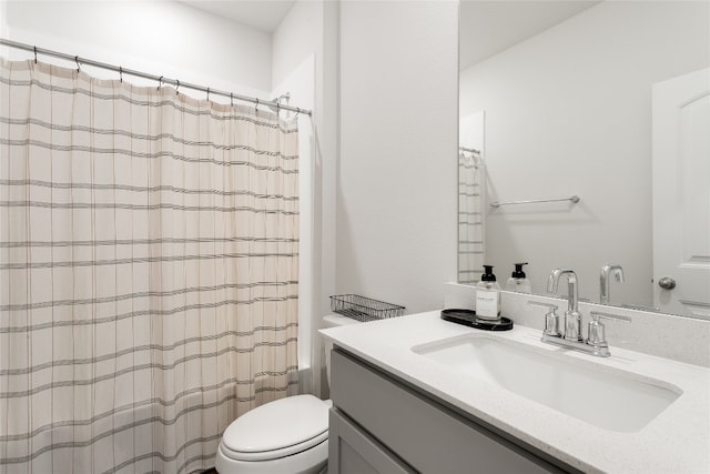 288 Caddo Bnd, Kyle, TX 78640 - bathroom featuring vanity and a shower with curtain