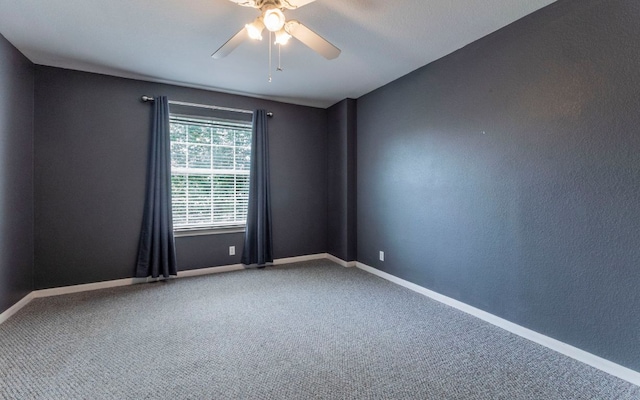 208 Settlers Valley Dr, Pflugerville, TX 78660 - carpeted empty room featuring ceiling fan and baseboards