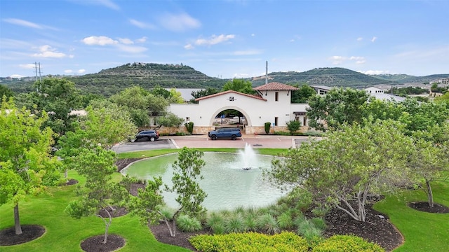 403 Baldovino Skwy, Austin, TX 78738 - water view featuring mountains