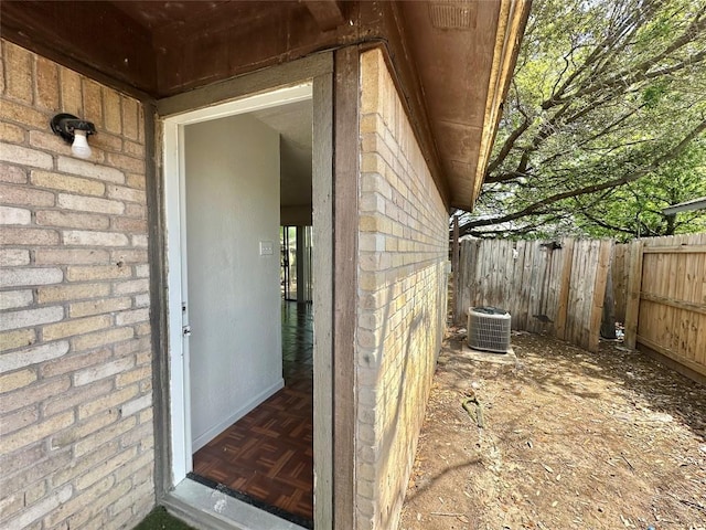 5005 S Pleasant Valley Rd, Austin, TX 78744 - property entrance featuring brick siding