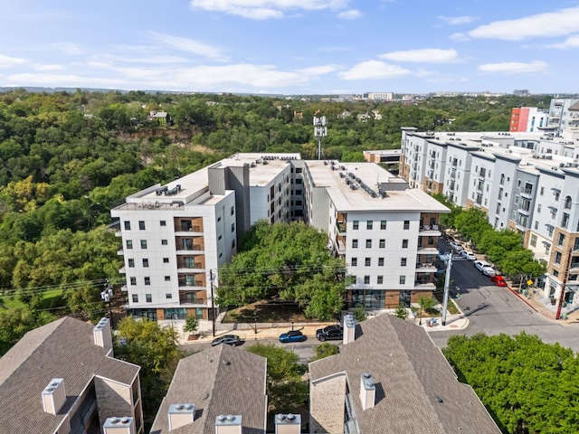 2500 Longview St Unit 101, Austin, TX 78705 - drone / aerial view
