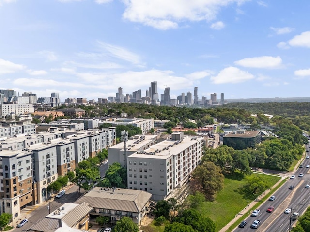 2500 Longview St Unit 101, Austin, TX 78705 - drone / aerial view of skyline