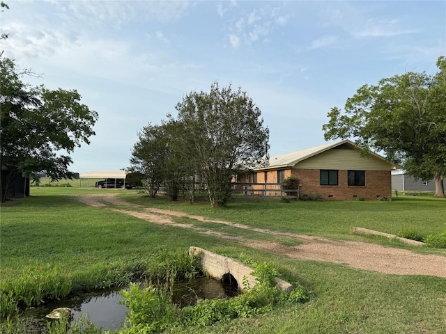 429 Camelback Rd, La Grange, TX 78945 - view of grassy yard