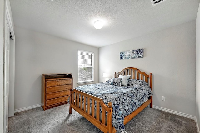1304 Eagle Ridge Trl, Leander, TX 78641 - bedroom with carpet and a textured ceiling