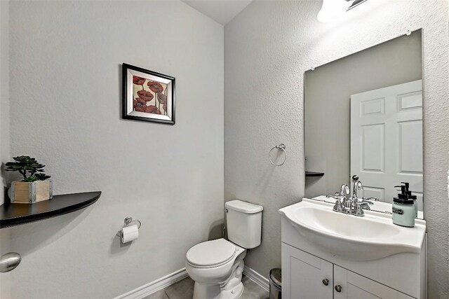 1304 Eagle Ridge Trl, Leander, TX 78641 - bathroom featuring vanity and tile patterned flooring