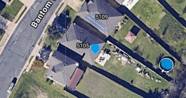 5105 Bantom Woods Bnd, Austin, TX 78724 - aerial map of property and surrounding area