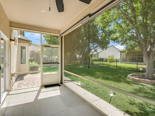 708 Texas Dr, Georgetown, TX 78633 - view of unfurnished sunroom