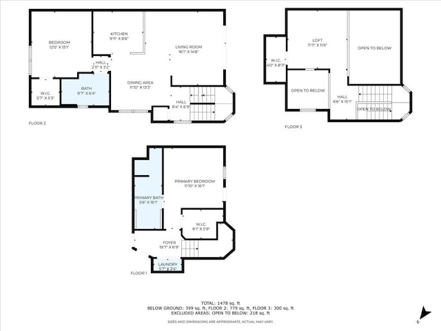 11203 Ranch Road 2222 1304, Austin, TX 78730 - room layout