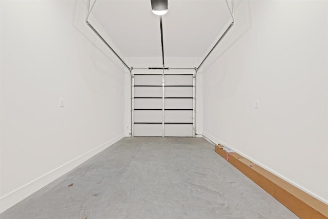 1305 Walnut Ave, Austin, TX 78702 - garage with baseboards