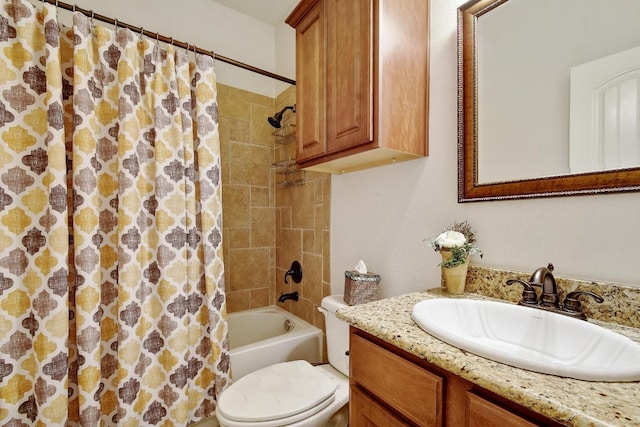 9912 Little Creek Cir, Dripping Springs, TX 78620 - full bathroom featuring vanity, toilet, and shower / bath combo