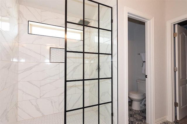 2208 Mcclendon Trl, Leander, TX 78641 - full bathroom with walk in shower and toilet