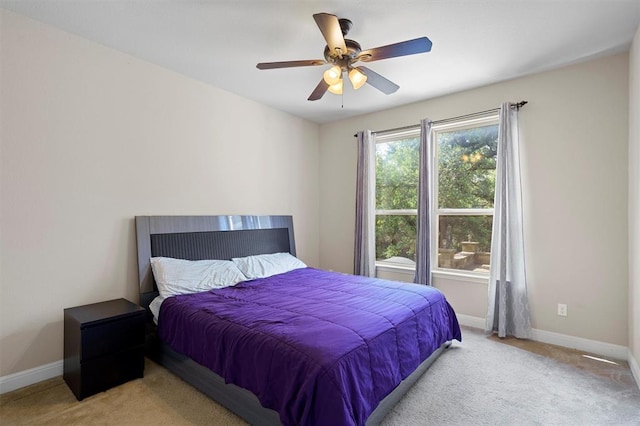 3904 Avery Woods Ln, Cedar Park, TX 78613 - carpeted bedroom with baseboards and ceiling fan