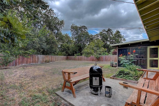 1706 Ridgemont Dr, Austin, TX 78723 - view of yard featuring a patio area