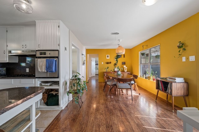 4701 Sylvandale Dr Unit 1, Austin, TX 78745 - dining space featuring wood finished floors