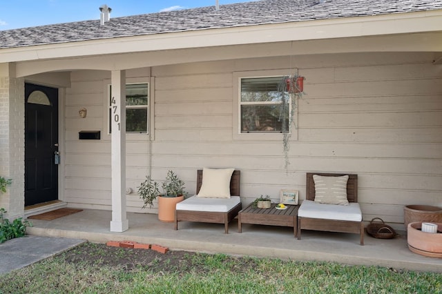 4701 Sylvandale Dr Unit 1, Austin, TX 78745 - entrance to property featuring roof with shingles