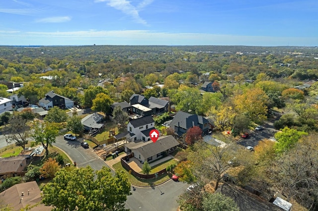 4701 Sylvandale Dr Unit 1, Austin, TX 78745 - aerial overview of property's location with nearby suburban area