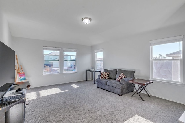 1062 Bowline Dr, Georgetown, TX 78633 - living room with carpet and baseboards
