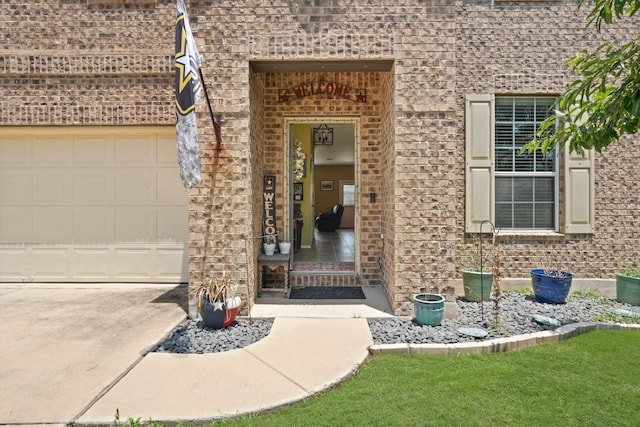 108 Marcheeta Way, Leander, TX 78641 - entrance to property with brick siding, driveway, and a garage
