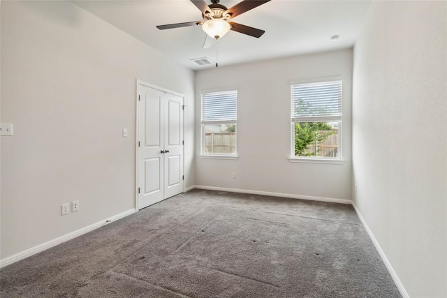 310 Spiny Lizard Ln, San Marcos, TX 78666 - spare room with carpet floors and ceiling fan
