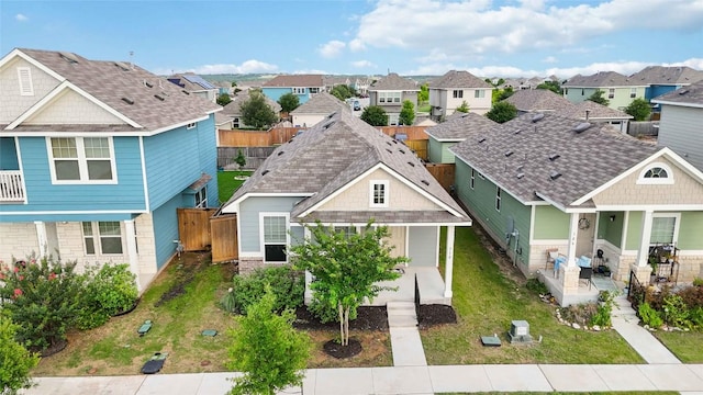 310 Spiny Lizard Ln, San Marcos, TX 78666 - view of front of house featuring a residential view, stone siding, and covered porch