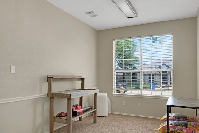 606 Indian Run Dr, Pflugerville, TX 78660 - carpeted office featuring baseboards