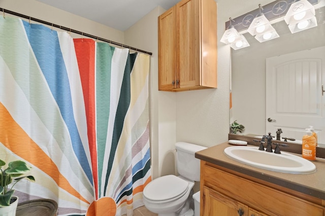 3434 Prairie Lea Rd, Kingsbury, TX 78638 - full bathroom with vanity and a shower with shower curtain