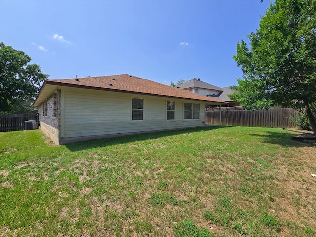 9403 Tea Rose Trl, Austin, TX 78748 - rear view of house featuring central air condition unit