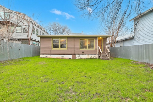1309 E 13th St, Austin, TX 78702 - back of house featuring crawl space