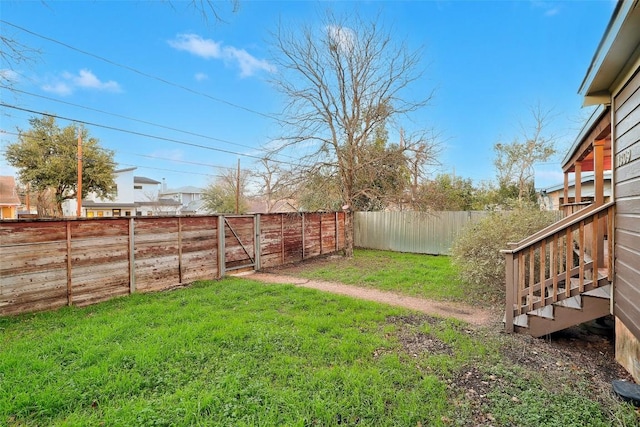 1309 E 13th St, Austin, TX 78702 - view of yard featuring stairway