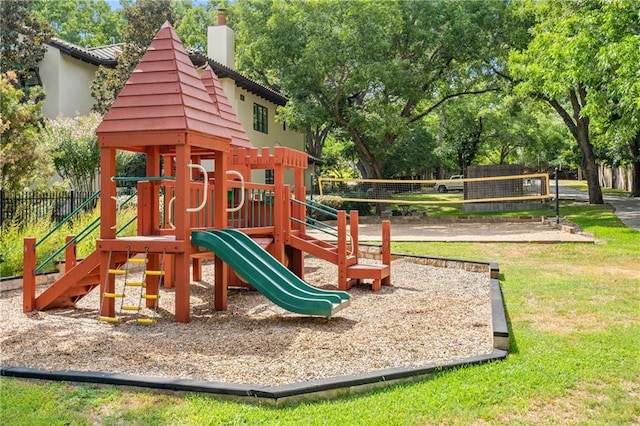7609 Lazy River Cv, Austin, TX 78730 - communal playground featuring view of scattered trees