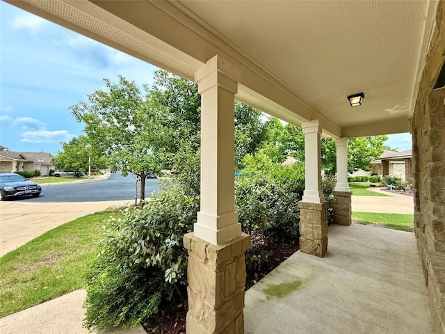 110 Carbine Ct, Bastrop, TX 78602 - view of porch