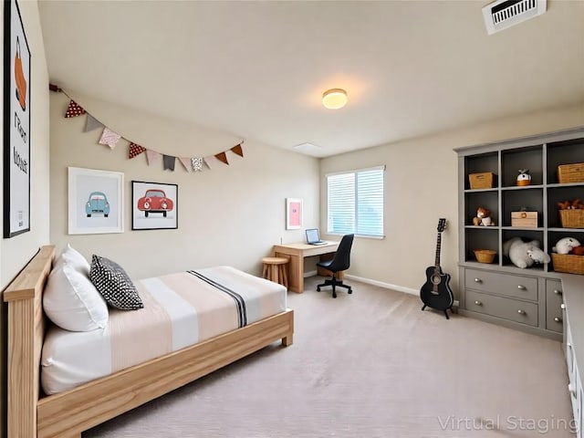 110 Carbine Ct, Bastrop, TX 78602 - bedroom featuring carpet flooring and baseboards