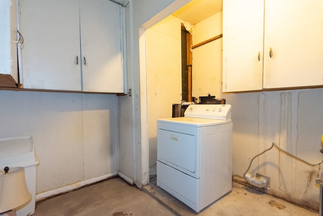 6903 N La Salle Dr, Austin, TX 78723 - laundry room featuring washer / clothes dryer and cabinet space