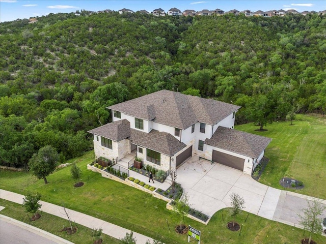3008 Soldato Way, Leander, TX 78641 - view of subject property featuring a heavily wooded area