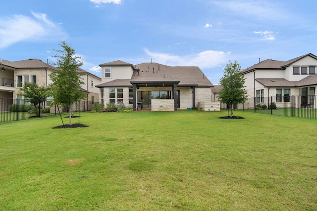 504 Tomichi Trl, Austin, TX 78738 - view of back of property