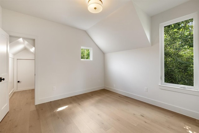 4600 Parkdale Pl Unit 1, Austin, TX 78745 - bonus room with light wood-style floors and lofted ceiling