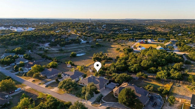 201 Greenridge Ln, Dripping Springs, TX 78620 - aerial view of property's location with nearby suburban area