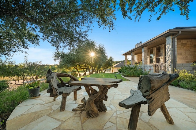 201 Greenridge Ln, Dripping Springs, TX 78620 - view of patio