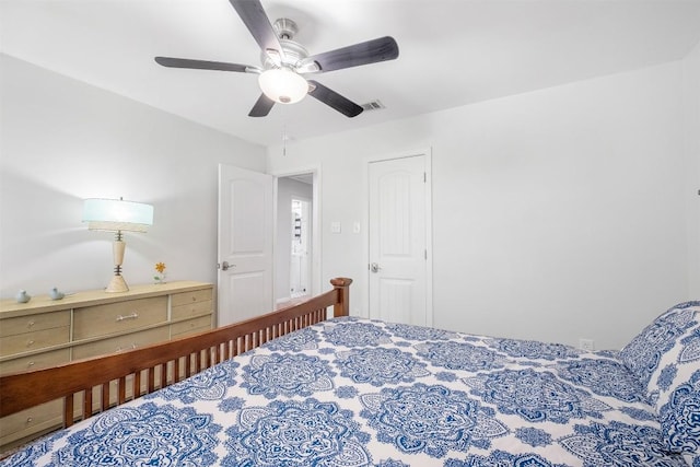12519 Split Rail Pkwy, Austin, TX 78750 - bedroom featuring a ceiling fan
