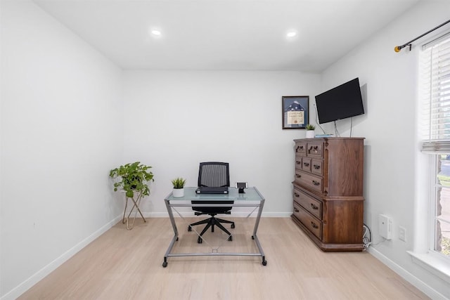 12519 Split Rail Pkwy, Austin, TX 78750 - office space with wood finished floors, plenty of natural light, and recessed lighting